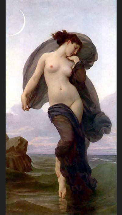 Evening Mood by William-Adolphe Bouguereau (1825 – 1905)